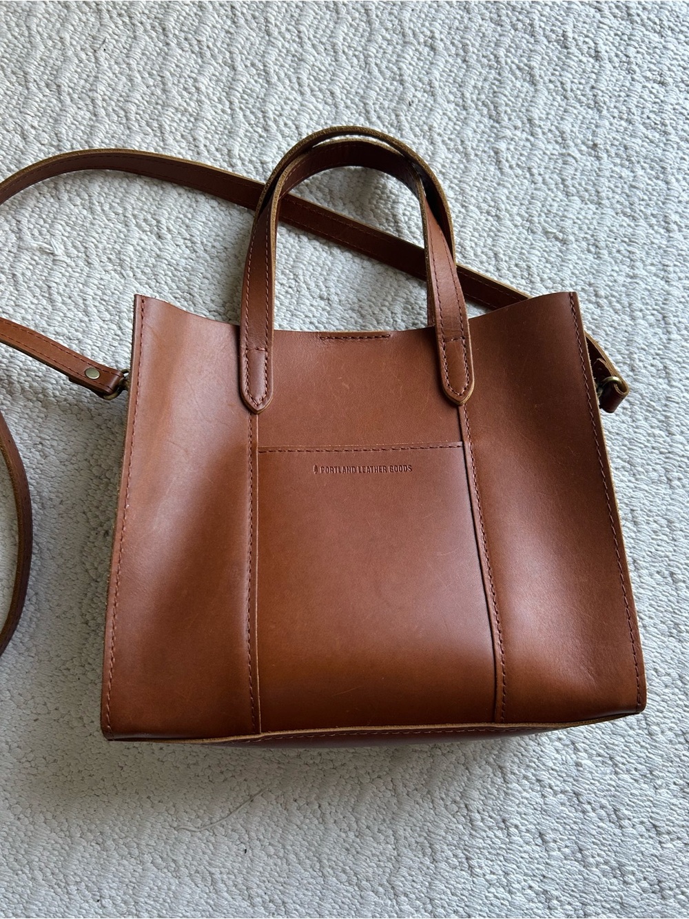 Portland Leather Lola Crossbody Tote